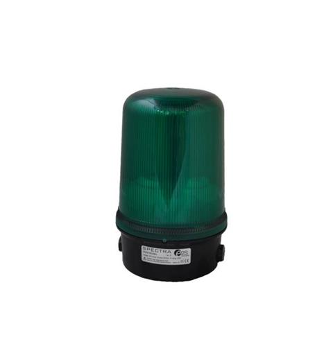 XenonStrobe B400STR 115vAC 4:GREEN 15J 1Hz 3-PROG. IP65 v=+/-10%